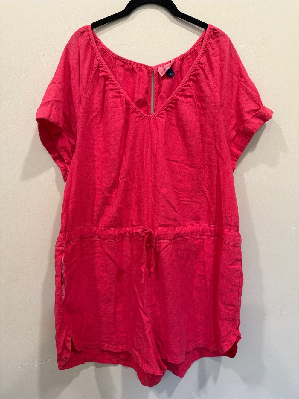 Red Universal Thread Romper